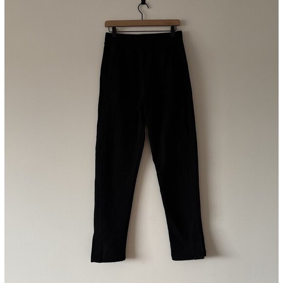 Cole Buxton Black Heavyweight Pants Side Slit Sz Large Sweatpant Made In England - Picture 1 of 11